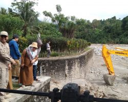 Peninjauan lokasi sungai torue untuk pembersihan sedimen transport di bendung torue